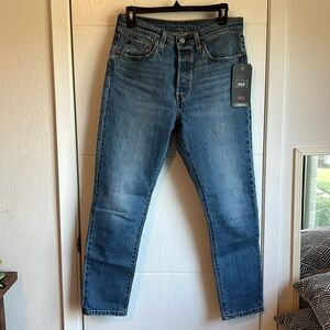 NWT Levi’s 501 skinny high waisted jeans